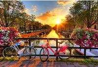 Wooden puzzle Bicycles of Amsterdam (300)