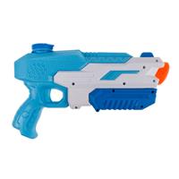 Waterpistool/waterpistolen blauw 30 cm -