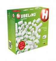Hubelino bouwstenenset junior 24,5 x 21 cm wit 60 delig