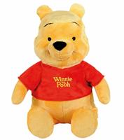 Nicotoy knuffel Winnie the Pooh 61 cm pluche geel/rood