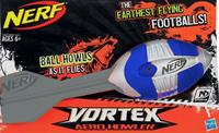 NERF werpbal Vortex Aero Howler 32 cm schuimrubber grijs/blauw