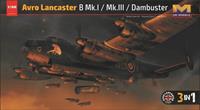 Hong Kong Models Avro Lancaster B Mk.I / Mk.III /Dambuster 3 in 1