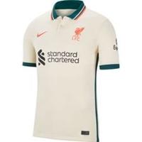 Nike Liverpool FC 2021/22 Uitshirt Junior - Pale Ivory/Fossil/Bright Crimson - Kind