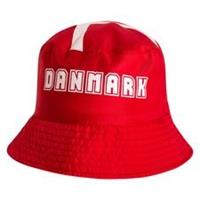 Merchandise Denemarken Bucket Hat - Rood/Wit