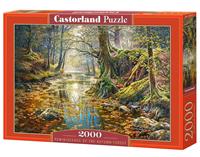 castorland Reminiscence of the Autumn Forest - Puzzle - 2000 Teile
