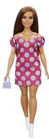 Mattel Barbie Fashionistas Puppe (Vitiligo) im schulterfreien Polka Dot Kleid