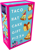 Blue Orange Gaming Taco Hat Cake Gift Pizza