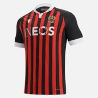 Macron OGC Nice 2021/22 Home Shirt, Rood