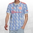 Adidas manchester united fc uitshirt 21/22 wit/blauw heren