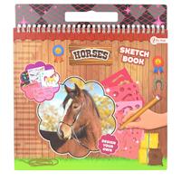 Toi-toys Tekenboek Paarden Meisjes