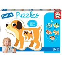 Carletto Deutschland / Educa Puzzle Carletto 9217573 - Educa, baby, Tiere, Puzzle, 2x2/2x3/1x4 Teile