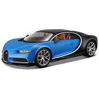 Modelauto Bugatti Chiron 1:43 Blauw - Speelgoed Auto Schaalmodel