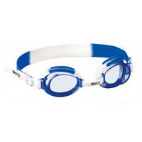 Beco zwembril Halifax polycarbonaat wit/blauw one-size