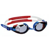 Beco Zwembril Arica Polycarbonaat Junior Blauw/wit/rood