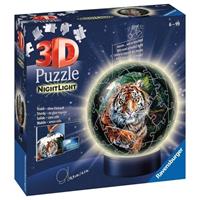 Ravensburger Puzzleball Nachtlicht - Raubkatzen, FSC - schützt Wald - weltweit; Made in Europe