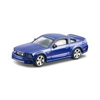 Modelauto Ford Mustang Gt Blauw 10 Cm Schaal 1:43 - Speelgoed Auto Schaalmodel