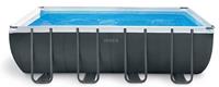 Intex Frame Swimming Pool Set 'Ultra Quadra XTR' anthrazit 549 x 274 x 132 cm Inkl. Sandfilteranlage