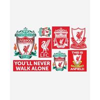 Liverpool FC Liverpool Muursticker - Rood