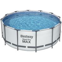 Bestway Ersatzpool Steel Pro MAX™ Frame Pool, 366 x 122 cm, ohne Zubehör, rund, weiß