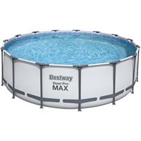 Bestway Ersatzpool Steel Pro MAX™ Frame Pool, 457 x 122 cm, ohne Zubehör, rund, weiß