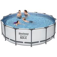 Bestway 5612X Steel Pro Max runder oberirdischer Pool 427x122cm