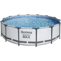 Bestway Ersatzpool Steel Pro MAX™ Frame Pool, 427 x 107 cm, ohne Zubehör, rund, weiß