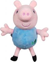 Nickelodeon knuffel Peppa Pig George 15 cm pluche blauwroze