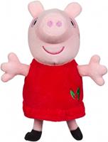Nickelodeon knuffel Peppa Pig Peppa15 cm pluche rood/roze