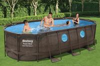 Bestway Power Steel™ Swim Vista Series™ Frame Pool Komplett-Set, 549 x 274 122 cm, ...