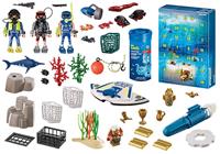 PLAYMOBIL 70776 - City Action - Adventskalender Badespaß Polizeitauchei