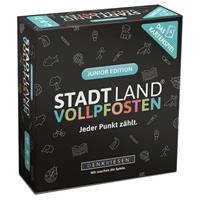 Denkriesen UG Denkriesen - Stadt Land Vollpfosten - Das Kartenspiel - Junior Edition (Spiel)