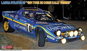 hasegawa Lancia Stratos HF, 1981 Tour de Corse Rally