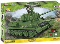 COBI 2542 - Historical Collection, T34-85 Panzer WWII, 668 Bauteile 1 Figur