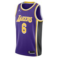 Jordan Los Angeles Lakers Statement Edition 2020 Swingman  NBA-jersey - Paars