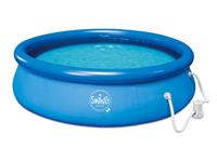 Sonstige Quick Up Pool - Set „Swing Pool“, mit Filterpumpe, rund, Blau, Ø 3,66 x 0,76 m