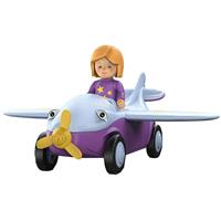 Toddys by siku Spielzeug-Flugzeug »Conny Cloudy«, (Set, 3-tlg), mit 2 Propellern und Friktionsmotor