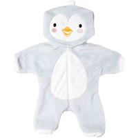 Heless Poppenoutfit Onesie Pinguin, 35-45 cm