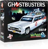 Wrebbit 3D Puzzle - Ghostbusters ECTO-1 (280 stukjes)