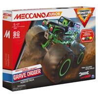 Meccano bouwset Monster Jam Grave Digger groen 127 delig