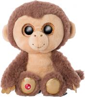 Nici knuffelaap Monkey Hobson 15 cm polyester beige/bruin