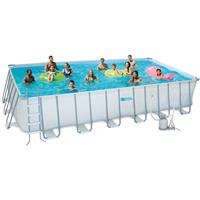 HABITAT ET JARDIN Rohrschwimmbad LUDO 3 - 5,49 x 2,74 x 1,32 m - Sandfiltration 5,1m3/H