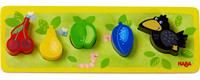 Haba Steckpuzzle »Obstgarten«, 5 Puzzleteile, Made in Germany