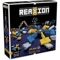 dominostenen Reaxion Xplode junior blauw/geel 233 delig