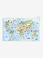 Puzzle-Set „Tiere der Welt“, 100 Teile DJECO