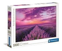 Clementoni Puzzle »High Quality Collection - Lavendel-Feld«, 1000 Puzzleteile, Made in Europe, FSC - schützt Wald - weltweit