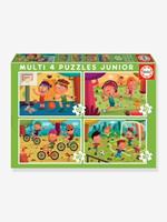4er-Set Puzzles mit Sportarten, 20-80 Teile „Multi 4 Junior“ EDUCA
