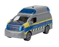 Toi-Toys Cars & Trucks Friction Police Van (DE) with Light