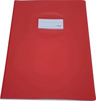 Bronyl schriftomslag ft 21 x 29,7 cm (A4), rood