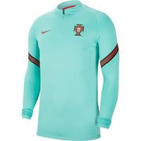 Nike Portugal Trainingsshirt Dry Strike Drill - Turquoise/Rood