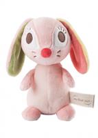 Nici knuffeldier konijn 3D Hopsalie 17,5 cm pluche roze